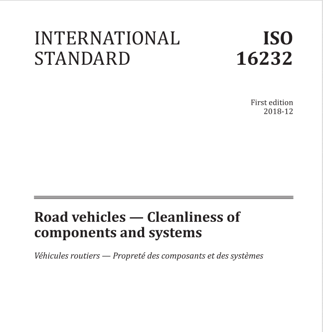ISO 16232܇(ch)坍șzy(c)(bio)(zhn)